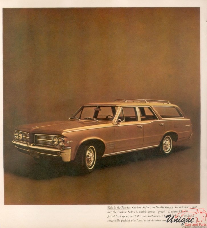 1964 Pontiac Tempest Brochure Page 1